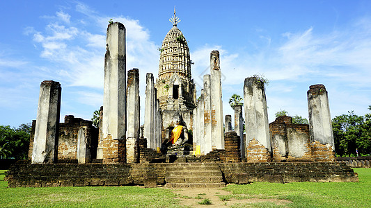 Sukhothai寺庙世界遗产图片