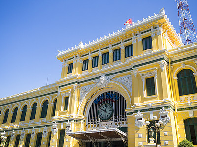 西贡中央邮局图片