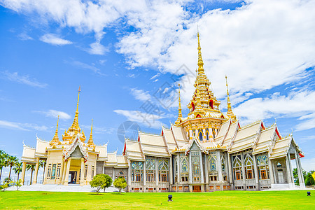 泰王国风景天空祷告吸引力寺庙宗教旅行建筑游客宝塔图片