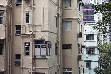 完美的城市背景房间旅行办公室摩天大楼街道窗户房子多层财产建筑学背景图片