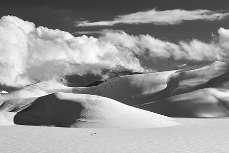 卡斯特卢奇奥的皮亚娜 冬天黑白图片