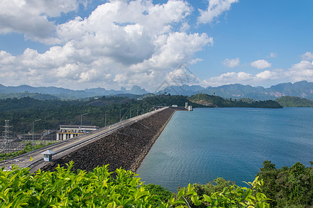 肖索克国家公园大坝美丽的山脉运输木头码头热带闲暇吸引力国家旅行背景局域网图片