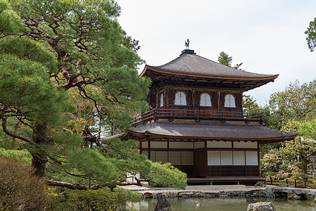 日本京都银角寺庙图片