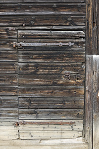 旧木门快门建筑学门把手古董宽慰木质入口锁定出口锁孔图片