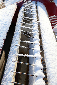 农场设备宅基地干草农业季节大片降雪乡村牧场国家农庄图片