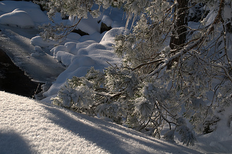 冰雪景观瀑布冰景冰瀑布图片