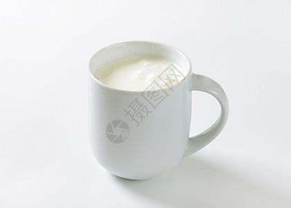 牛奶 kefir白色杯子盘子食物奶油石器奶制品图片