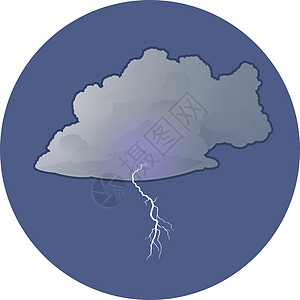 暗云夹子气象多云绘画卡通片螺栓季节气候艺术危险图片