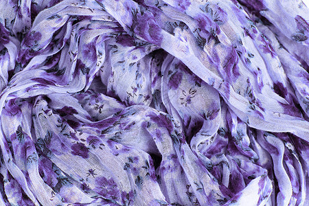 图案皱巴巴的织物纹理背景配件纤维亚麻工艺海浪棉布丝绸打印折叠薄纱图片