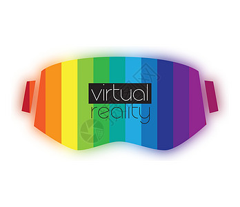 3D VR Logo 和 Eyewea界面字体品牌娱乐标签屏幕纸板公司机构技术图片