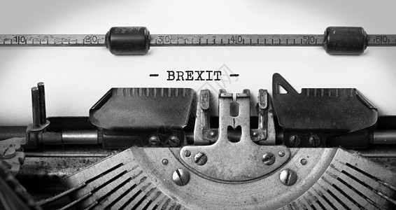 旧打字机  BREXIT技术机器刻字调子作家联盟新闻业金属记者笔记图片