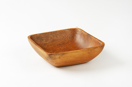 小平方木板碗点心正方形棕色餐具盘子图片