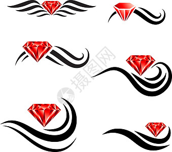 美发钻石沙龙标志设计 Se图片