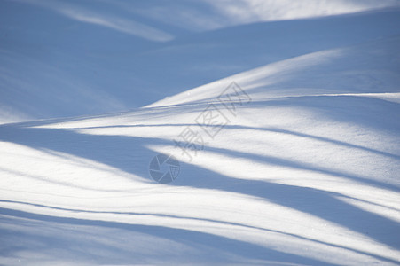 斯诺山上的抽象波浪蓝色树影树苗线条墙纸树木水晶季节阴影雪堆天气晴天图片