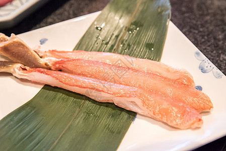 红色大螃蟹食物盘子国王美食海鲜午餐螃蟹餐厅贝类图片