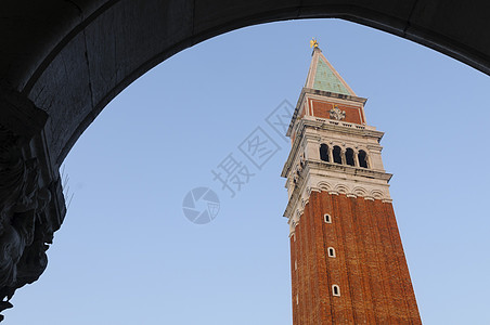 意大利维尼托威尼斯圣马尔科广场圣马可钟楼图片