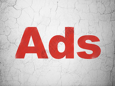 背景墙上的营销概念广告战略宣传推广市场膏药风化公关水泥活动品牌背景图片