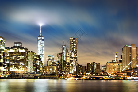 纽约市照明灯街道地标交通摩天大楼天际场景建筑学城市警察办公室图片