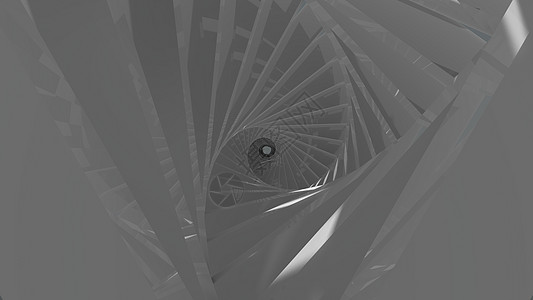 与螺旋隧道的抽象背景建筑学圆圈地面漩涡楼梯间曲线走廊栏杆脚步建筑图片