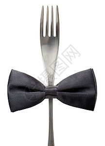 黑领黑领晚饭背景图片