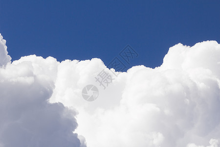 蓝色天空中的白云景观季节气候白色晴天气氛天气气象臭氧环境图片