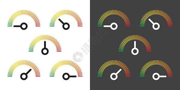 仪表标志信息图表仪表元素力量车速网络进步评分界面信用气体分数测量图片