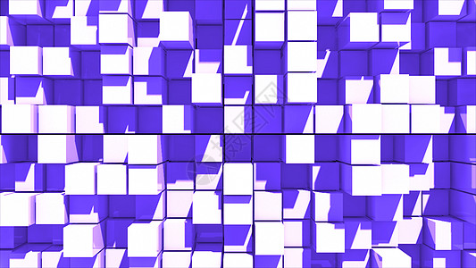 多维数据集背景的抽象图像 具有专业光影的逼真块地板 技术理念建筑合金商业插图矩形立方体组织正方形阴影电脑图片