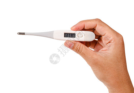 手持电子温度计临床医疗家庭疾病药品摄氏度手指剪裁仪表测量图片