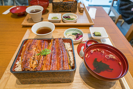 大米 乌拿胡瓜 日本菜豆午餐美食食物泡菜酱油鳗鱼营养海鲜餐厅食品图片