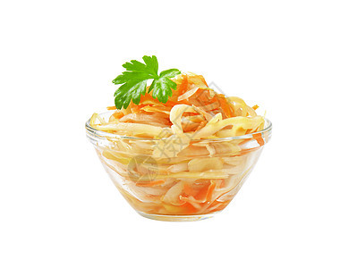 菜卷心菜沙拉辣椒盘子蔬菜小菜素菜食物生食白菜小吃盐水图片