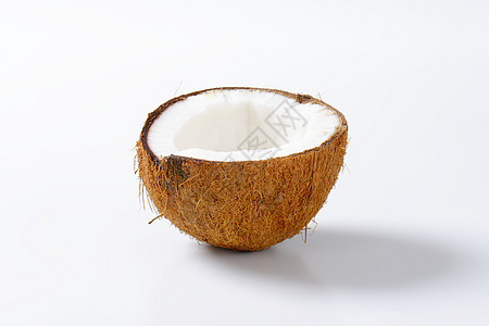 半椰子水果小吃白色食物健康生食热带图片