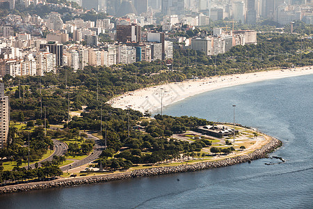 巴西里约热内卢地标旅行城市天堂天空蓝色假期海洋街道面包图片