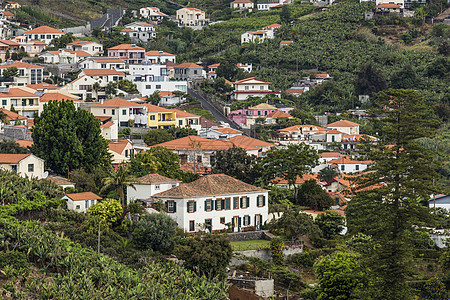 葡萄牙马德拉岛Funchal缆车首都避风港乐趣酒店旅游房子娱乐植物园国家图片