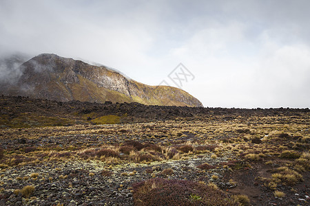 北伊斯兰汤加里罗国家公园Ngarauruhoe火山2291mt旅游远足岩石风景国家石头天空穿越公吨遗产图片