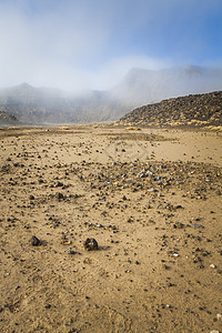 北伊斯兰汤加里罗国家公园Ngarauruhoe火山2291mt旅游石头远足公吨顶峰高山穿越全景风景国家图片