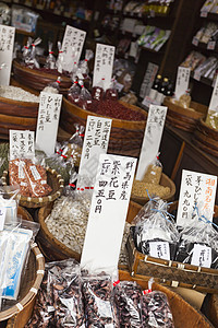 销售日本传统产品的日美传统产品餐厅情调化妆品旅行访问城市人行道水果食物行人图片