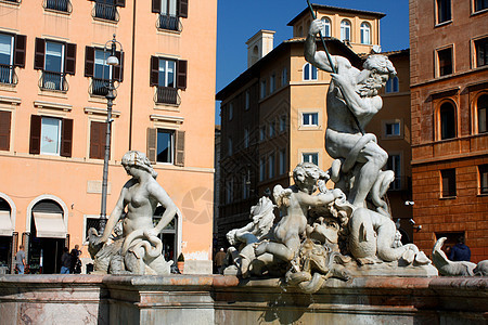 意大利罗马古老广场 拉沃纳瓦扎图片