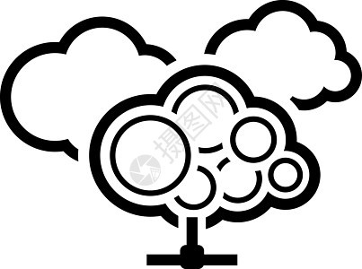 云服务图标 平面设计互联网宽带合金客户数据环境机动性电脑网站云计算图片