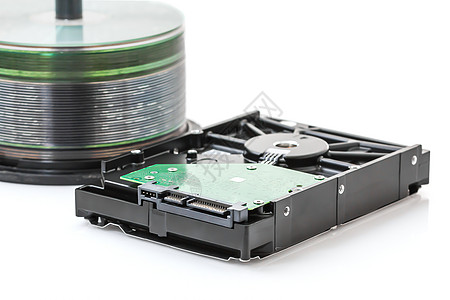 硬盘驱动器和Dvd光盘案件电脑磁盘记忆服务器硬件蓝光贮存电路板电路图片