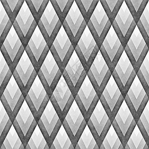 Seamles 渐变菱形网格图案 抽象几何背景设计风格马赛克纺织品正方形白色插图灰色装饰装饰品创造力背景图片