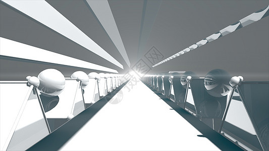 3d 渲染未来派公路隧道 技术背景与光在 en沥青交通城市驾驶蓝色车辆曲线踪迹汽车隧道图片