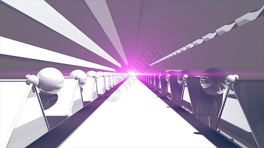 3d 渲染未来派公路隧道 技术背景与光在 en隧道金属曲线旅行交通城市速度运输市中心街道图片