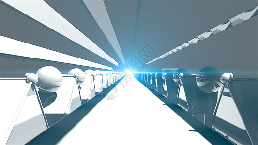 3d 渲染未来派公路隧道 技术背景与光在 en旅行车辆城市汽车沥青金属踪迹建筑学街道建筑图片