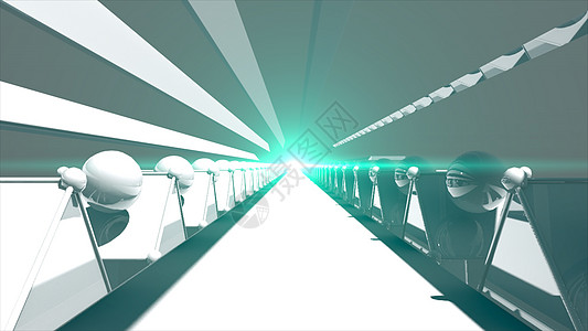 3d 渲染未来派公路隧道 技术背景与光在 en场景速度旅行建筑学街道运动驾驶曲线市中心沥青图片