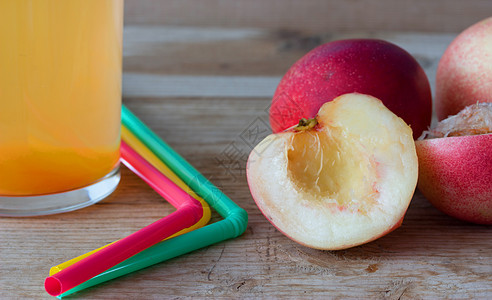 提取桃子和果汁宏观收成篮子美食橙子水果蔬菜蜜饯玻璃营养图片