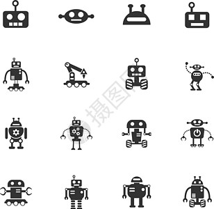 机器人图标 se机器科学生产编程发明电脑控制汽车技术机械图片