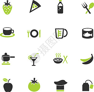 食物和厨房图标 se矿泉水杯子手套插图帽子咖啡盘子搅拌机冰淇淋艺术图片