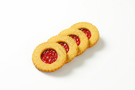 Linzer 眼睛美食醋栗饼干食物圆形紫貂图片