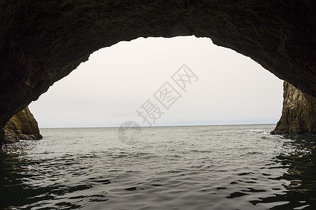 Benagil海滩洞穴 葡萄牙阿尔加夫支撑地质学太阳海岸线海景海岸旅游编队晴天假期图片