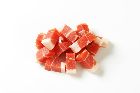紫丁罗兰斑点熏制猪肉美食火腿熏肉食物图片